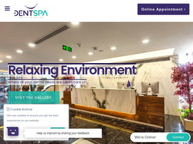 'dentspa.com.tr' screenshot