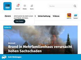 'telezueri.ch' screenshot