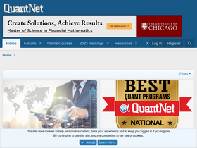 'quantnet.com' screenshot