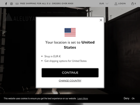 'aleluyabcn.com' screenshot