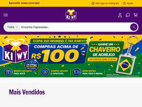 kiwy.com.br homepage screenshot