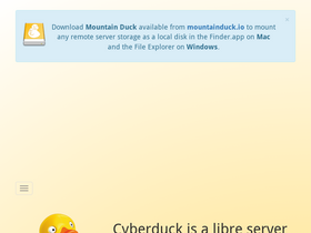 'cyberduck.io' screenshot