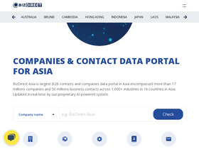 'bizdirectasia.com' screenshot