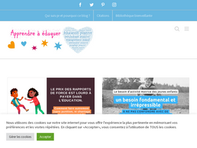 'apprendreaeduquer.fr' screenshot