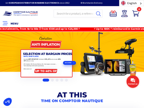 'comptoirnautique.com' screenshot