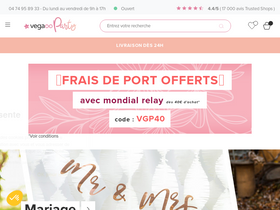 'vegaooparty.com' screenshot