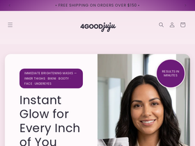 4goodjuju.com homepage screenshot