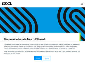 'dclcorp.com' screenshot