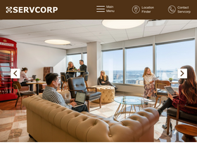 'servcorp.com' screenshot