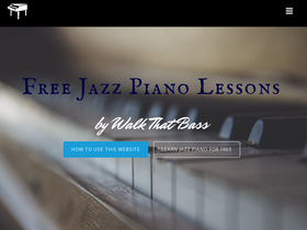'thejazzpianosite.com' screenshot