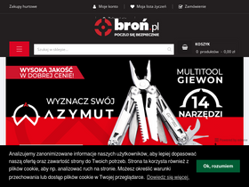 'bron.pl' screenshot