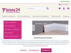 'leiste24.de' screenshot