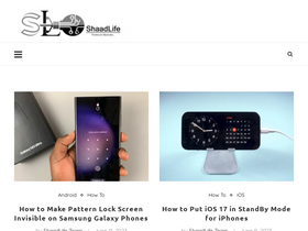 'shaadlife.com' screenshot