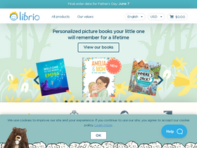 'librio.com' screenshot