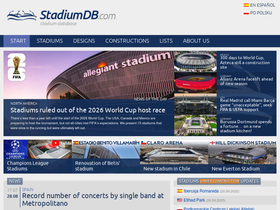 'stadiumdb.com' screenshot