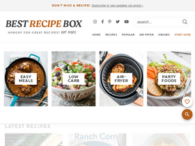 'bestrecipebox.com' screenshot