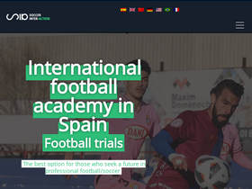 'soccerinteraction.com' screenshot