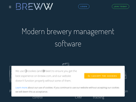 'breww.com' screenshot