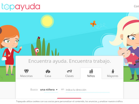 'topayuda.es' screenshot