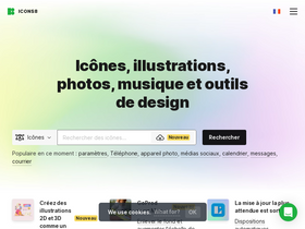 'icones8.fr' screenshot