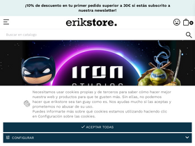 'erikstore.com' screenshot