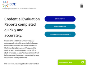 'ece.org' screenshot