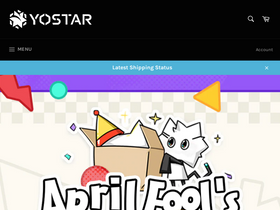 'yostar.store' screenshot