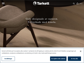 'tarkett.se' screenshot