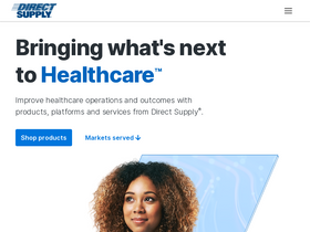 'directsupply.com' screenshot