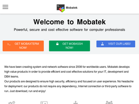 'mobatek.net' screenshot