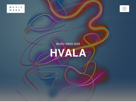 'musicweek.rs' screenshot