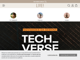 'bauru.liveoficial.com.br' screenshot