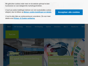 'taxlive.nl' screenshot