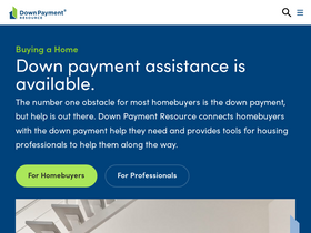 'downpaymentresource.com' screenshot