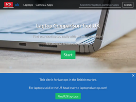 'laptopvslaptop.co.uk' screenshot