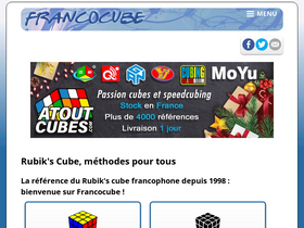 'francocube.com' screenshot