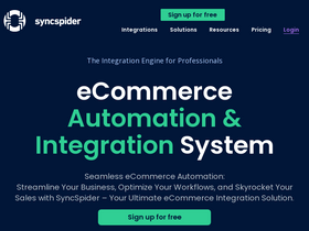 'syncspider.com' screenshot