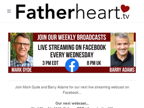 'fatherheart.tv' screenshot