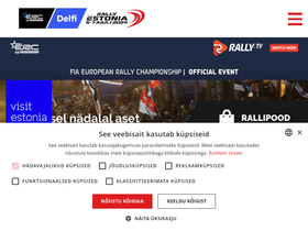 'rallyestonia.ee' screenshot