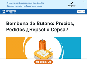 'bombonabutano.com' screenshot