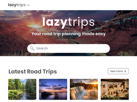 'lazytrips.com' screenshot