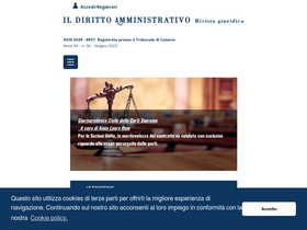 'ildirittoamministrativo.it' screenshot