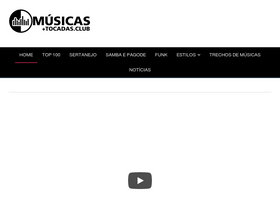 'musicasmaistocadas.club' screenshot
