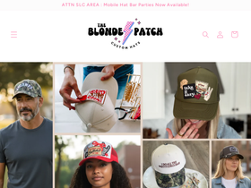 theblondepatch.com homepage screenshot