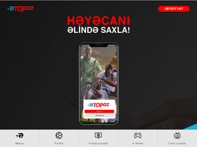 'etopaz.az' screenshot