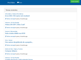 'postubo.com' screenshot