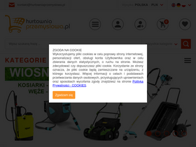 'hurtowniaprzemyslowa.pl' screenshot