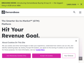 'demandbase.com' screenshot