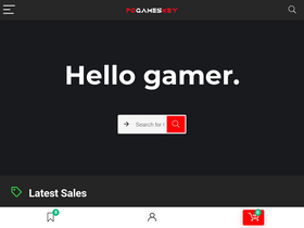 'pcgameskey.com' screenshot