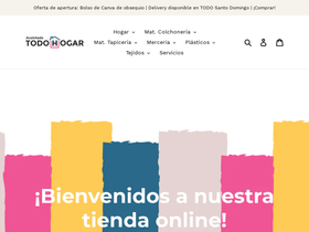 acolchadotodohogar.com homepage screenshot